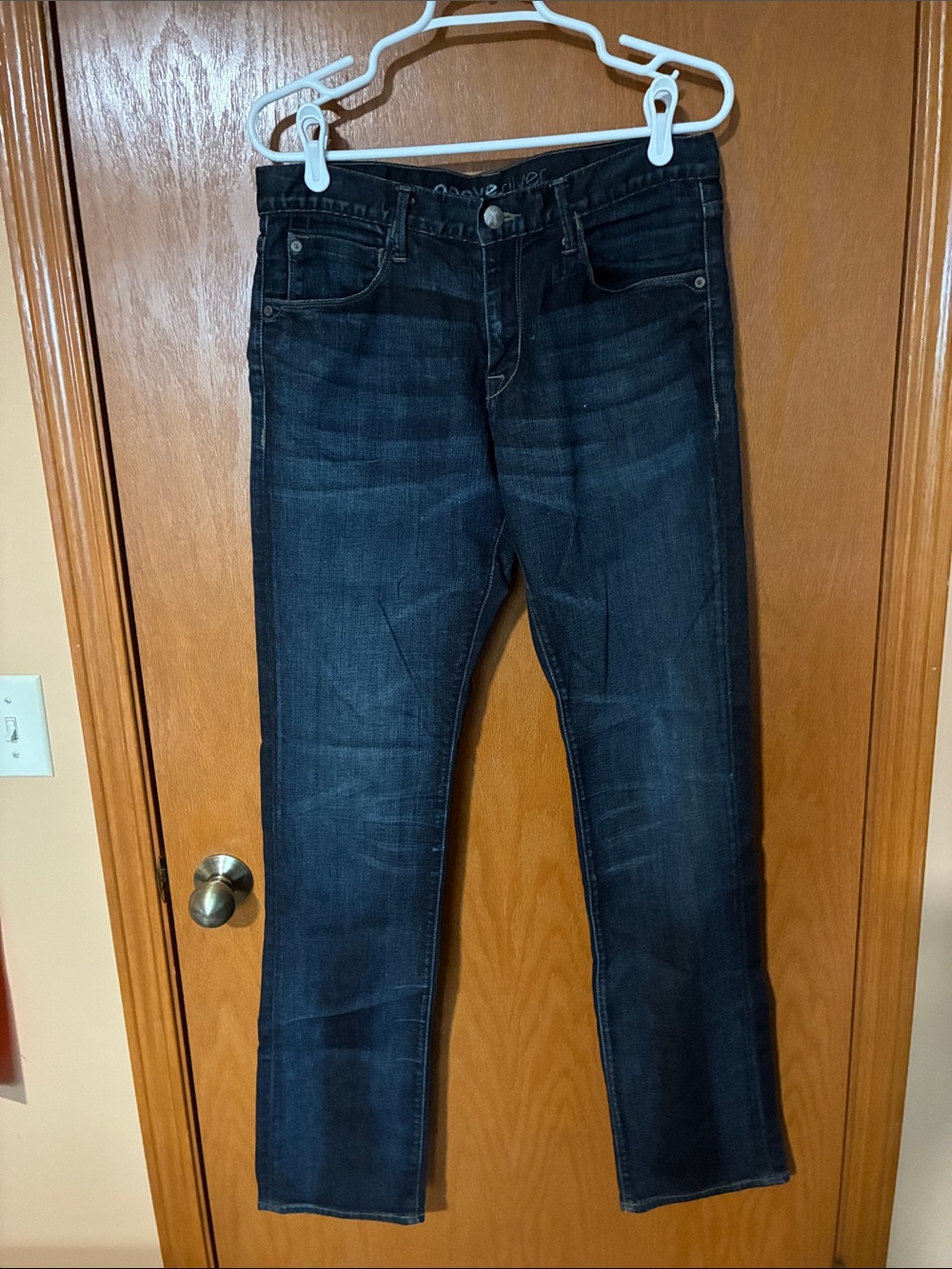 Agave Men's Dark Indigo Straight Jeans